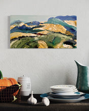 Load image into Gallery viewer, Carrowkeel View Ireland painting in situ 2