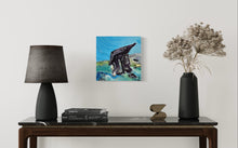 Load image into Gallery viewer, Poulnabrone Portal Mockup Ireland Painting in situ