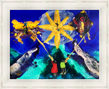 Load image into Gallery viewer, SECOND BIRTH ☼ Spirited Life Painting {Art Print} joys of childhood painting let's go fly a kite painting for children's room by Virginia artist Dawn Richerson 11x14