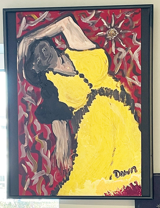 SENIORITA ☼ Recognitions {Original} Spirited Life painting Dawn Richerson dancing painter dancer
