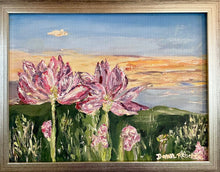 Load image into Gallery viewer, Side by Side We Are Two Flowers Soul of Ireland painting Dawn Richerson