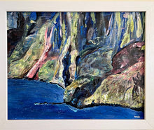 Load image into Gallery viewer, Steeped in Story Donegal Soul of Ireland painting Slieve League Cliffs Dawn Richerson