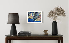 Load image into Gallery viewer, Steeped in Story Slieve League Cliffs painting Ireland in situ 3
