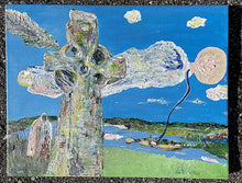 Load image into Gallery viewer, That You Might Have Life Clonmacnoise Soul of Ireland painting Dawn Richerson

