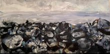 Load image into Gallery viewer, The Causeway and the Chorus Giant's Causeway painting by Dawn Richerson - Ireland painting County Antrim