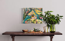 Load image into Gallery viewer, The Deluge Blue Ridge Blessings Original Painting {Art Prints}{Collection Originals} Bedford Virginia Painting • Claytor Nature Center Dawn Richerson nature painting in situ