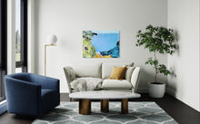Load image into Gallery viewer, The Dragon&#39;s Tale Ireland Painting In Situ  Living Room
