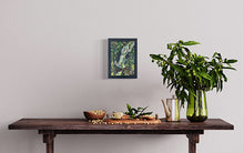 Load image into Gallery viewer, THE FALL THAT SPRING: Tears & Troubles - waterfall Blue Ridge Parkway painting Dawn Richerson in situ