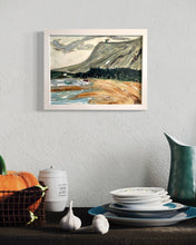 Load image into Gallery viewer, The Fixed Mountain Ben Bulben Painting Ireland painting in situ 2