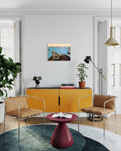Load image into Gallery viewer, The Green Boat Ireland Painting Galway Bay in situ Office