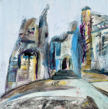 Load image into Gallery viewer, The King and His Castle Ireland Painting by Dawn Richerson - Rock of Cashel Painting