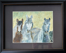 Load image into Gallery viewer, Three Amigos - Donegal Horse painting - Ireland painting by Dawn Richerson