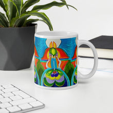 Load image into Gallery viewer, Bright Idea Man in Moon Boots ☼ Sacred Partners SEA Series Mug Mugs Dawn Richerson 
