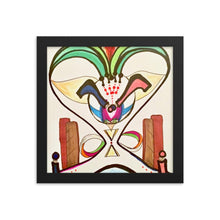 Load image into Gallery viewer, Dive Deep, Rise Strong Sacred Partner Framed Poster Poster Dawn Richerson 10×10