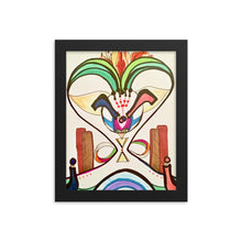 Load image into Gallery viewer, Dive Deep, Rise Strong Sacred Partner Framed Poster Poster Dawn Richerson 8×10