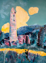 Load image into Gallery viewer, At Glendalough Wicklow painting Soul of Ireland painting Dawn Richerson