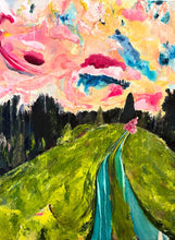 Load image into Gallery viewer, Into the Skies Alive Blue Ridge Blessings Original Painting {Art Prints}{Collection Originals} Bedford Virginia Painting • Claytor Nature Center