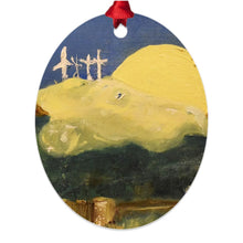 Load image into Gallery viewer, Skull Moon Over Arigna ☼ Soul of Ireland Metal Ornament Ornament New Dawn Studios