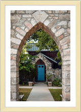 Load image into Gallery viewer, The Blue Door ☼ Soul of Place • Salado, Texas {Photo Print} Photo Print New Dawn Studios 12x18 Framed 
