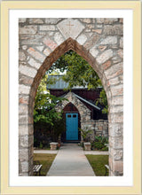 Load image into Gallery viewer, The Blue Door ☼ Soul of Place • Salado, Texas {Photo Print} Photo Print New Dawn Studios 12x18 Framed