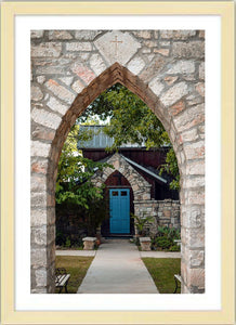The Blue Door ☼ Soul of Place • Salado, Texas {Photo Print} Photo Print New Dawn Studios 12x18 Framed 