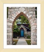 Load image into Gallery viewer, The Blue Door ☼ Soul of Place • Salado, Texas {Photo Print} Photo Print New Dawn Studios 8x10 Framed