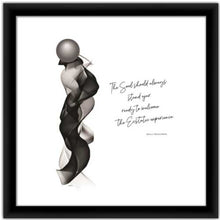 Load image into Gallery viewer, The Ecstatic Soul ☼ Simple Inspiration Design {Art Print} Design Print New Dawn Studios 20x20 Framed