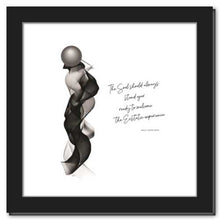 Load image into Gallery viewer, The Ecstatic Soul ☼ Simple Inspiration Design {Art Print} Design Print New Dawn Studios 8x8 Framed