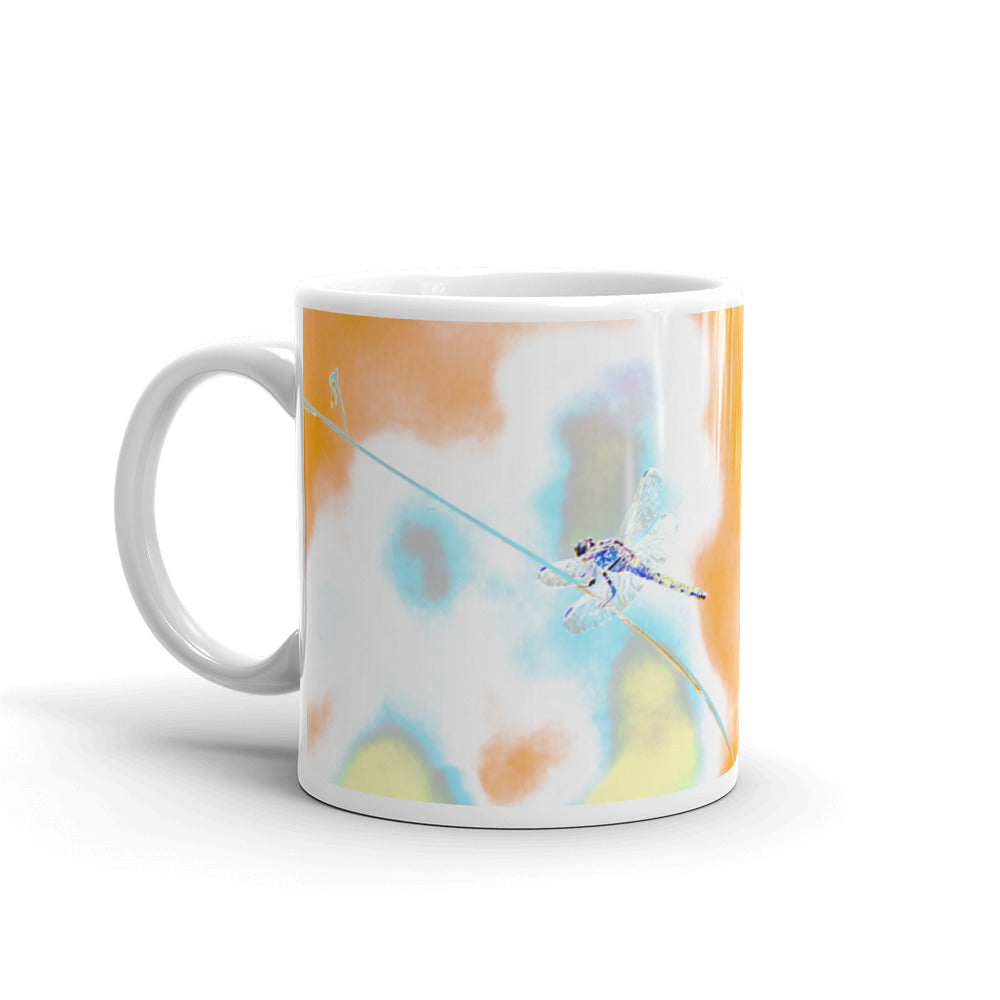 Iced Coffee Glass Mug, Dragonfly Coffee Mug Cup – Cariyan & Co