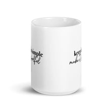 Load image into Gallery viewer, KEEP IT SIMPLE, MAKE IT SOULFUL ☼ Word Up! {On the Way} Mug