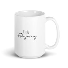 Load image into Gallery viewer, LIFE IS THE JOURNEY ☼ Word Up! {On the Way} Ceramic Mug
