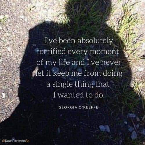 On Terror & Art: I've Been Absolutely Terrified