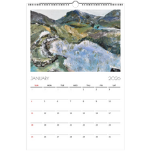 Load image into Gallery viewer, 2026 Ireland Calendar - Soul of Ireland paintings by Dawn Richerson January
