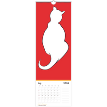 Load image into Gallery viewer, Cool Cats Coloring Calendar 2026 July
