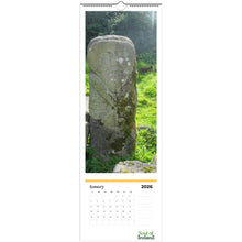Load image into Gallery viewer, Soul of Ireland Photo Calendar 2026 Vertical Format Ireland Art for Narrow Wall Jan
