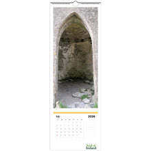 Load image into Gallery viewer, Soul of Ireland Photo Calendar 2026 Vertical Format Ireland Art for Narrow Wall July
