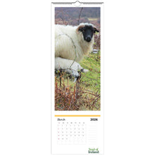 Load image into Gallery viewer, Soul of Ireland Photo Calendar 2026 Vertical Format Ireland Art for Narrow Wall March

