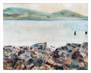 LOUGH ALLEN VIEW ☼ Soul of Ireland Painting {Art Print}