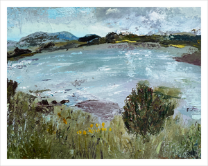 Sligo Bay View from Coney Island ☼ Soul of Ireland Painting {Art Print} Dawn Richerson 11x14