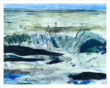 Load image into Gallery viewer, The Grace of Every Crashing Wave Soul of Ireland coast County Sligo Dawn Richerson Ireland painting Wild Atlantic Way 11x14
