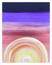 Load image into Gallery viewer, Sunset painting Dawn Richerson 11x14
