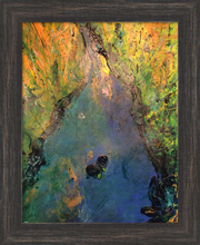 Load image into Gallery viewer, In Her River - Magdalen Series - Dawn Richerson painting 11x14 framed
