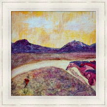 Load image into Gallery viewer, AT SUNSET WE RIDE ☼ Spirit of the Southwest Watercolor {Art Print}

