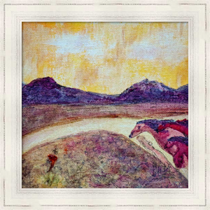 AT SUNSET WE RIDE ☼ Spirit of the Southwest Watercolor {Art Print}
