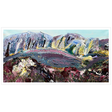 Load image into Gallery viewer, Where I Lay Down to Rest Ireland Painting Derryveagh Mountain painting Dawn Richerson 12x24
