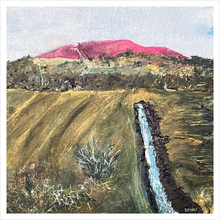 Load image into Gallery viewer, Regal Reassurance - Ways of the Water Ireland Painting farmer&#39;s field - Dawn Richerson 16x16
