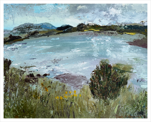 Sligo Bay View from Coney Island ☼ Soul of Ireland Painting {Art Print} Dawn Richerson 16x20