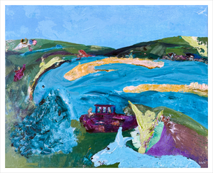 DONEGAL SHIPWRECK ☼ Soul of Ireland Painting {Art Print} 16x20