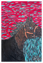 Load image into Gallery viewer, HORSE WITHOUT A RIDER ☼ Animal Kingdom {Art Print} 16x24
