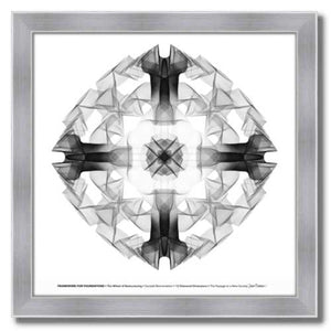 #2 Framework for Foundations ☼ Diamond Dimensions SEA Series {Art Print} Design Print New Dawn Studios 10x10 Framed 